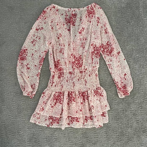 NWOT Princess Polly Altona Floral Sheer Mini Dress - Picture 2 of 6